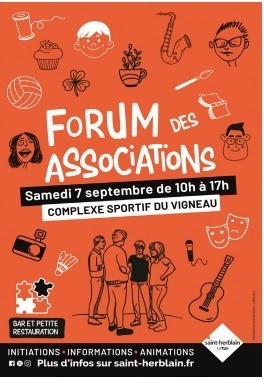 affiche forum des associations 7 sept 2024